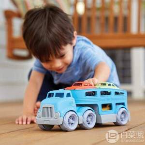 单件包邮，Green Toys 双层运载卡车玩具 Car Carrier