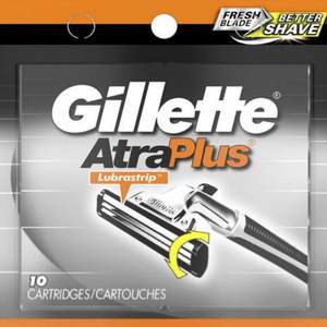 Gillette 吉列 AltraPlus 剃须刀头 10片装