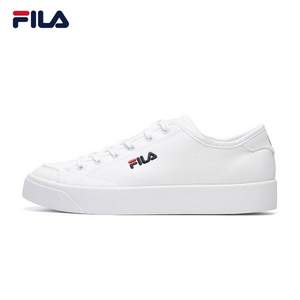 马思纯同款，FILA 斐乐 CLASSIC KICKS系列 男女同款低帮帆布鞋