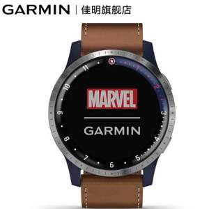  Garmin 佳明 Legacy Hero系列 漫威联名款-美国队长 智能手表