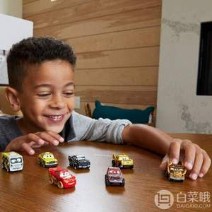 Disney Cars Toys 迪士尼 Pixar皮克斯动画 赛车总动员 迷你合金汽车车模10件装