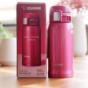 ZOJIRUSHI 象印 SM-SD36-PV 直饮不锈钢保温杯 360ml 