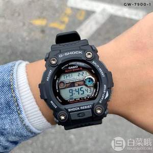六局电波，Casio 卡西欧 G-Shock系列 GW-7900-1ER 经典6局太阳能电波表