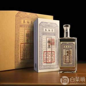 非物质文化遗产制曲工艺，泰裕昌 醴票52度浓香型纯粮白酒 500ml*6瓶