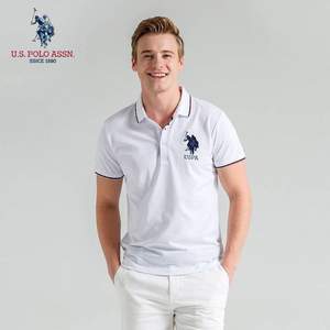 U.S. Polo Assn. 美国马球协会 男士时尚短袖Polo衫 25款