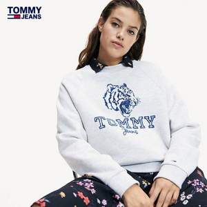 Tommy Hilfiger 汤米·希尔费格 女士老虎印花卫衣 T93H0ZDD