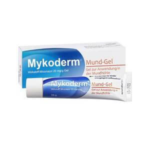 MYKODERM 儿童成人抗真菌鹅口疮口腔溃疡凝胶 20g*2盒 €8.9