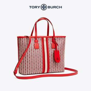 TORY BURCH 汤丽柏琦 GEMINI LINK 中号经典印花托特包 53304