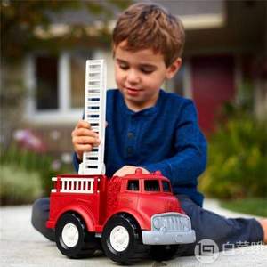 单件包邮，Green Toys 儿童消防车玩具