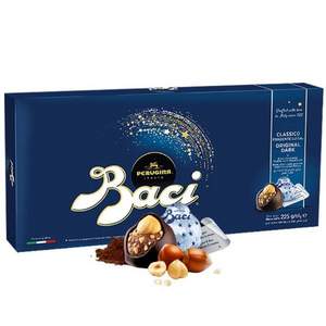 意大利国宝级巧克力品牌，Baci 芭绮 榛仁夹心巧克力礼盒225g（18粒）