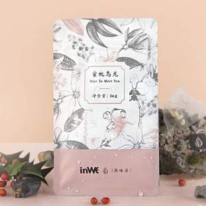 inWE 因味 蜜桃乌龙茶三角茶包冷泡茶 3g*12袋