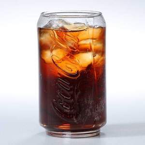 Aderia 石塚硝子 B-5468 可口可樂(lè) 罐型玻璃杯355ml*6個(gè)裝 