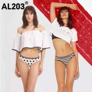 小编推荐，AL203 全棉裆抗菌中低腰女式三角短裤 3条装  
