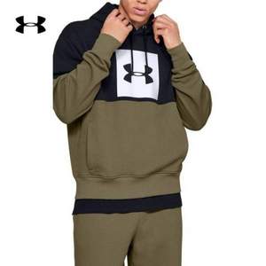 17日0点，UNDER ARMOUR 安德玛 Overtime Pique 男子运动连帽卫衣 1345602 多色