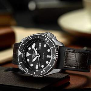 2019年款，Seiko 精工 5號盾系列 SRPD55K2 男士機械腕表