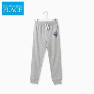 北美童装TOP品牌，The Children's Place 男童中大童纯色运动裤（110~150码）2色