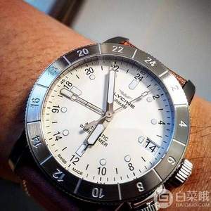 <span>1.1折！</span>Glycine 冠星 Airman系列 GL0058 男士两地时机械腕表 新低$299.99