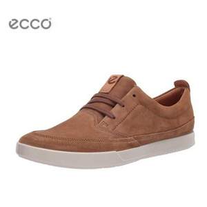 US8-8.5码，ECCO 爱步 Cathum Leisure 男士系带休闲鞋 