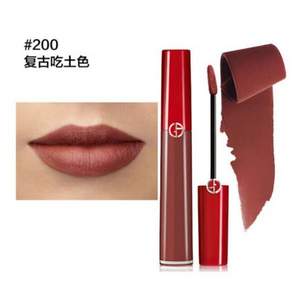 GIORGIO ARMANI 乔治·阿玛尼 臻致丝绒哑光唇釉 #200 6.5ml *2件