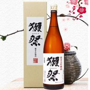 10点开始，DASSAI 獭祭 纯米大吟酿45 1800ml