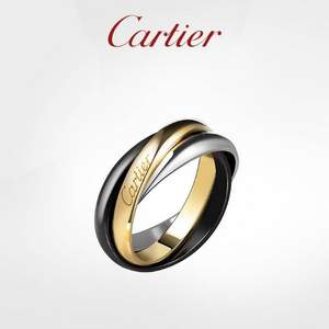 Cartier 卡地亚 Trinity系列 三色金戒指