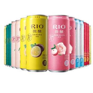 RIO 锐澳 微醺系列 预调鸡尾酒  330ml*14罐 *2件