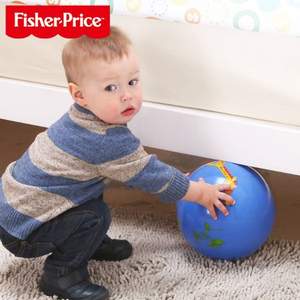 Fisher Price 费雪 9寸宝宝小皮球/拍拍球F0516 送气筒+气针 4色