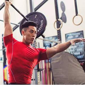 Under Armour 安德瑪 HeatGear 男士運(yùn)動(dòng)短袖緊身衣1257468
