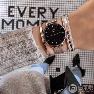 销量第一！Daniel Wellington 丹尼尔惠灵顿 DW00100217 女士时装手表