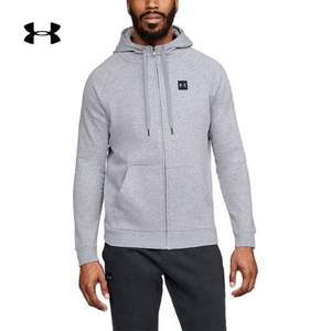 S/M碼，Under Armour 安德瑪 Rival 男士抓絨連帽夾克1320737*2件