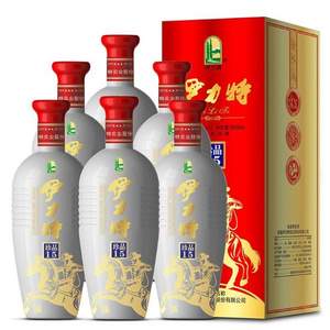 新疆伊力牌 伊力特 珍品15 50度浓香型白酒500mL*6瓶 整箱装 赠酒具7件套