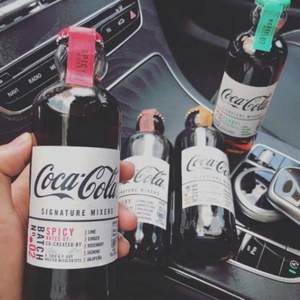 法国进口，可口可乐 Coca Cola 收藏版 Signature Mixer 调酒可乐 全套4瓶