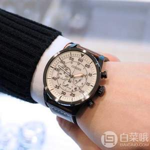 Citizen 西铁城 CA4215-04W 男士光动能手表 