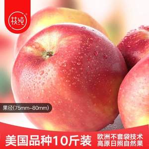 上市公司出品， 枝纯 美国进口品种乔纳金苹果5斤