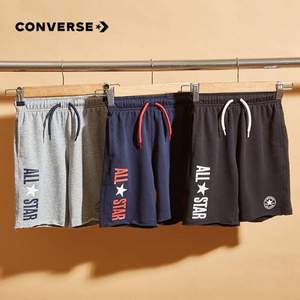 Converse 匡威 2020夏季新款中大童男童纯棉运动短裤 多色