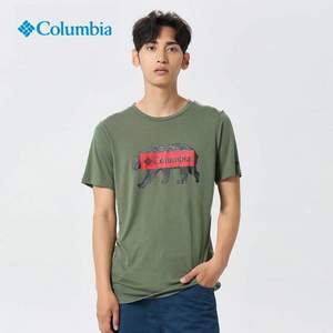Columbia 哥倫比亞 男士速干透氣圓領(lǐng)短袖T恤 EM0745