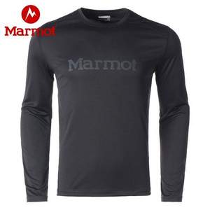 2020年款，Marmot 土拨鼠 Windridge系列 男士轻量速干透气长袖T恤