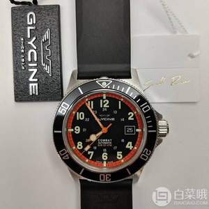 Glycine 冠星 Combat系列 GL0085 男士机械腕表 新低$279（需用码）