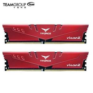 Team 十铨 火神系列 DDR4 3200 16GB(8GB*2) 台式机内存条