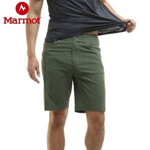 Marmot 土拨鼠 S43610 男士户外工装速干短裤 