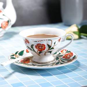 大英博物馆 马约里卡陶瓷茶具杯碟套装