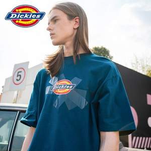 2020新款，Dickies 帝客 男士LOGO印花短袖T恤 DK007361