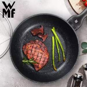 雙11預(yù)告，WMF 福騰寶 星辰系列 麥飯石色平底鍋 26cm （帶蓋）贈(zèng) 福騰寶炒鍋鏟