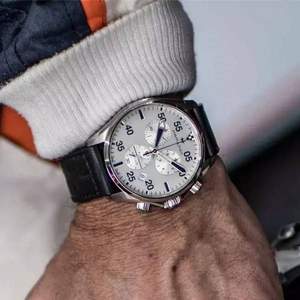 Hamilton 漢密爾頓 Khaki Aviation卡其航空系列 H76712751 三眼計時石英男表