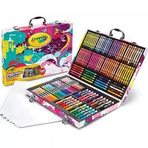 单件包邮，Crayola 绘儿乐 Inspiration 高级小艺术家精美礼盒绘画套装
