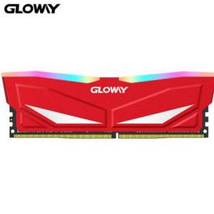 0点开始，GLOWAY 光威 深渊系列 DDR4 3200MHz 台式机内存条 16GB 流光炫彩RGB灯条