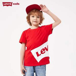Levi's 李维斯 2020夏款儿童纯棉短袖T恤（80~150码） 2款3色