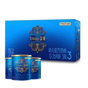 MeadJohnson Nutrition 美赞臣 蓝臻 3段 幼儿配方奶粉400g*3罐（箱装）