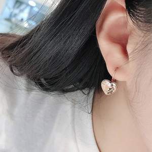 Swarovski 施華洛世奇 BELLA HEART 心形耳環(huán) 5515192