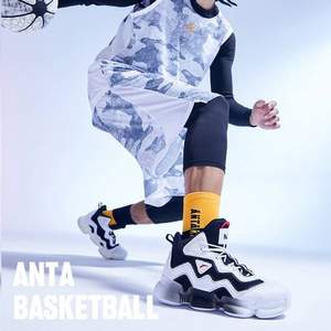 ANTA 安踏 NASA联名款 御空实战2代 男士高帮篮球鞋 3色+凑单品